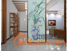 艺术玻璃_艺术玻璃背景墙_艺术玻璃外墙_艺术玻璃隔断图3