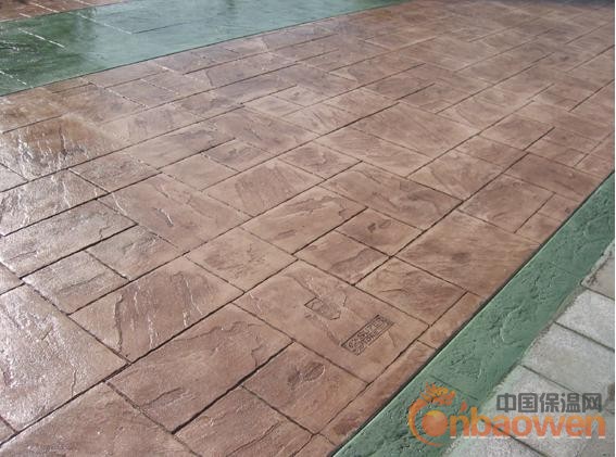 河南压模艺术地坪|压模仿古地坪|透水地坪施工|压花地坪