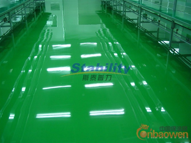 山东淄博独具一格的彩色地坪漆