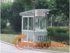 供应西安中宏304不锈钢保安岗亭图3