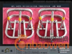 上海不锈钢方形手动车位锁 O型手动不锈钢车位锁图2