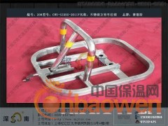 上海不锈钢方形手动车位锁 O型手动不锈钢车位锁图3