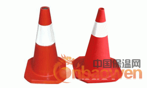上海橡胶反光路锥 喷漆橡胶路锥 套膜橡胶路锥