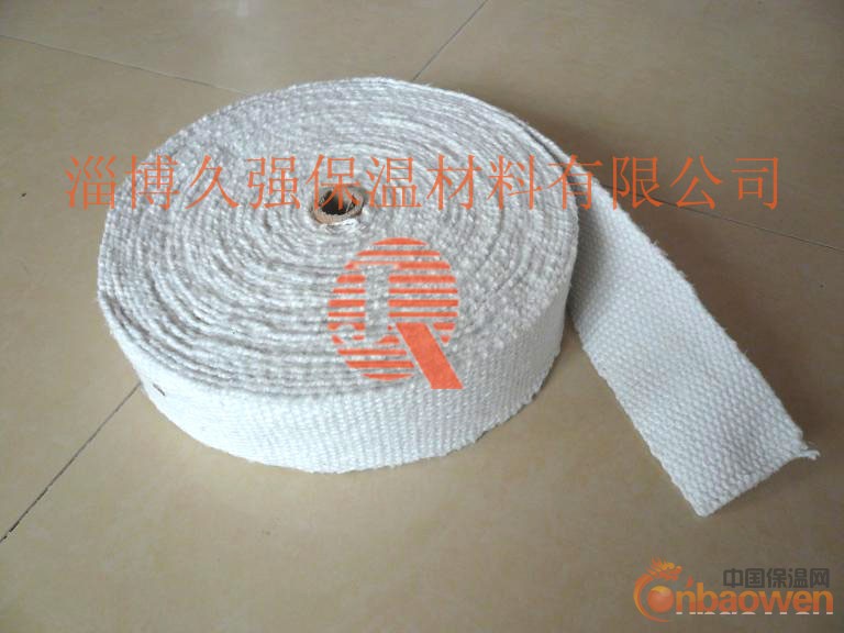 陶瓷纤维带陶瓷纤维纺织品淄博久强保温材料生产销售陶瓷纤维带