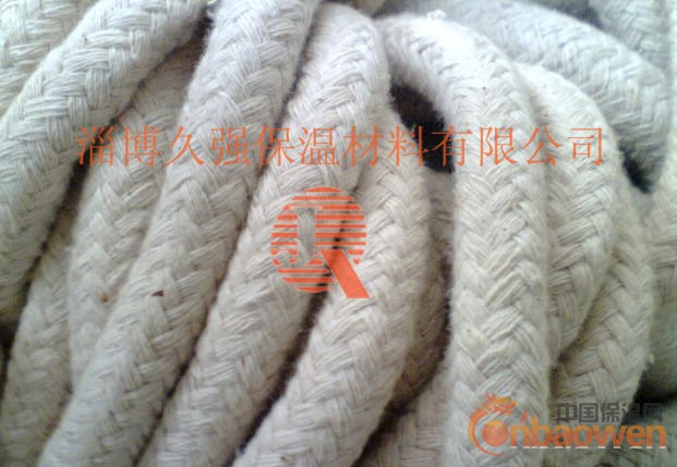 陶瓷纤维绳陶瓷纤维纺织品淄博久强保温材料生产销售陶瓷纤维绳