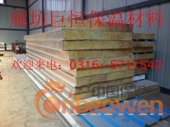 岩棉夹芯板 屋顶专用保温板图3