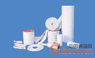 专业厂家生产高温行业用硅酸铝纤维纺织品 圆编绳 方编绳 布带