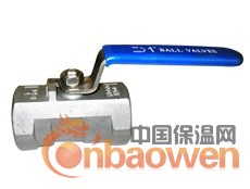 不锈钢一片式经济型内螺纹球阀
