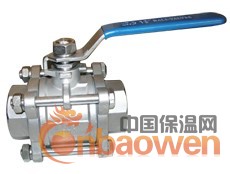 铸钢/不锈钢三片式球阀