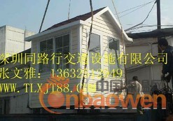 铝塑板岗亭厂家，复合板岩棉岗亭，复合板防火岗亭