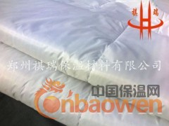郑州祺瑞高硅氧纤维隔热被由祺瑞高硅氧纤维布和高硅氧纤维毡经裁剪缝制而成，具有耐超高温、隔热、防火、灭火、绝缘等优良特性，根据客户图纸或尺寸加工，欢迎新老客户来电来函咨询-13393709097