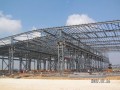 钢构工程施工过程—星湖新材料厂