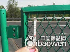 高速公路防眩网|桥梁防眩网|绿色钢板防眩网图2