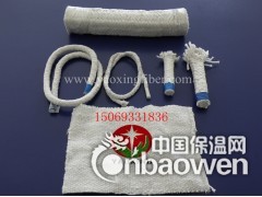 陶瓷纤维布防火布陶纤带圆编方编扭绳 陶瓷纤维纱线盘根套管图2