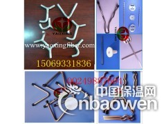 高温锚固件 陶瓷棒锚固件 快速卡片 菱形不锈钢件保温棉固定图2