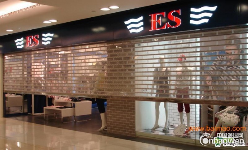 北京安装水晶卷帘门 安装透明电动卷帘门