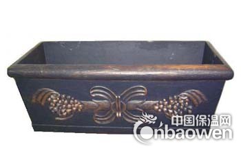 定制聚氨酯硬泡花盆 聚氨酯花盆 仿木花盆 PU花盆