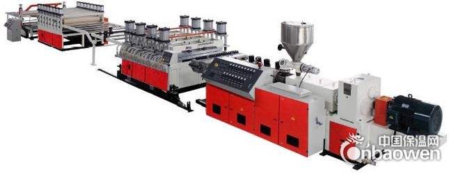 PVC建筑模板机械设备15358087868