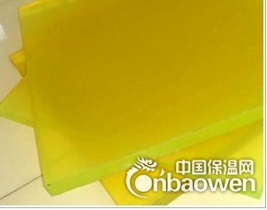 浅黄色PU板(厂家供应)浅黄色优力胶板