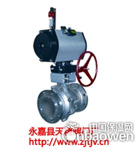 Q641F气动不锈钢球阀