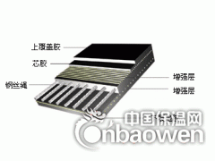 斗提机钢丝胶带 钢丝绳提升带 斗提机专用钢丝绳芯胶带图2
