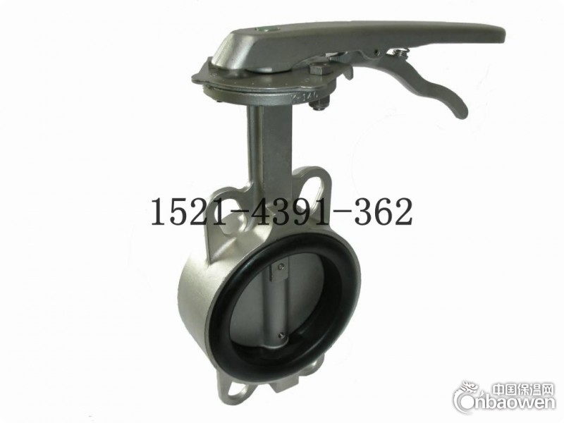 D71X-16P不锈钢手柄对夹式蝶阀