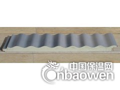 供应聚氨酯封边岩棉夹芯板 防火A级彩钢复合板图2