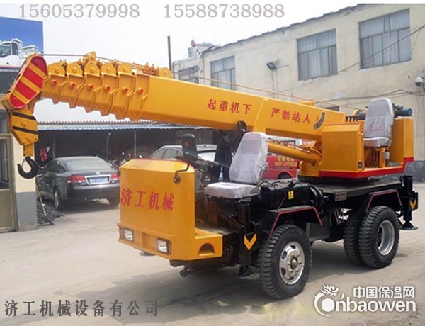 5吨微型吊车 汽车吊车 小型吊车,生产厂家济工机械供应