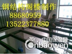 海淀区钢结构制作 专业安装钢结构夹层 北京阁楼搭建公司图2