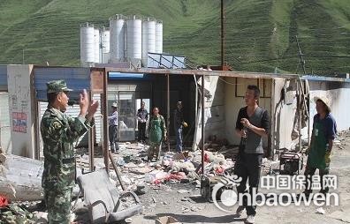 玉树消防加大对彩钢板房消防检查力度