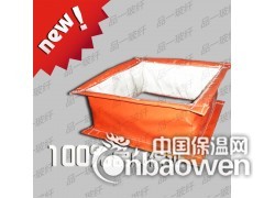 硅橡胶防火软连接，高温柔性连接，排烟软连接，硅钛合成软接头图2