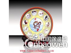 陶瓷纪念盘，景德镇纪念盘，瓷盘画像生产厂家图2
