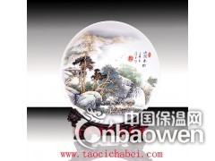 陶瓷纪念盘，景德镇纪念盘，瓷盘画像生产厂家图3