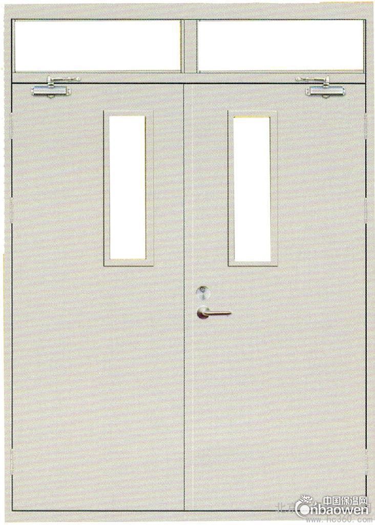 双扇钢制防火门厂家价格