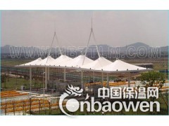 供应膜结构 张拉膜 加油站收费站候车厅膜结构设计 中天立美图2