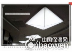 白色天花软膜灯 白色透光灯膜吊顶 软膜吊顶图2