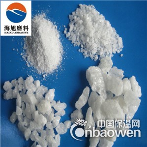 一级电熔白刚玉段砂耐火保温材料用