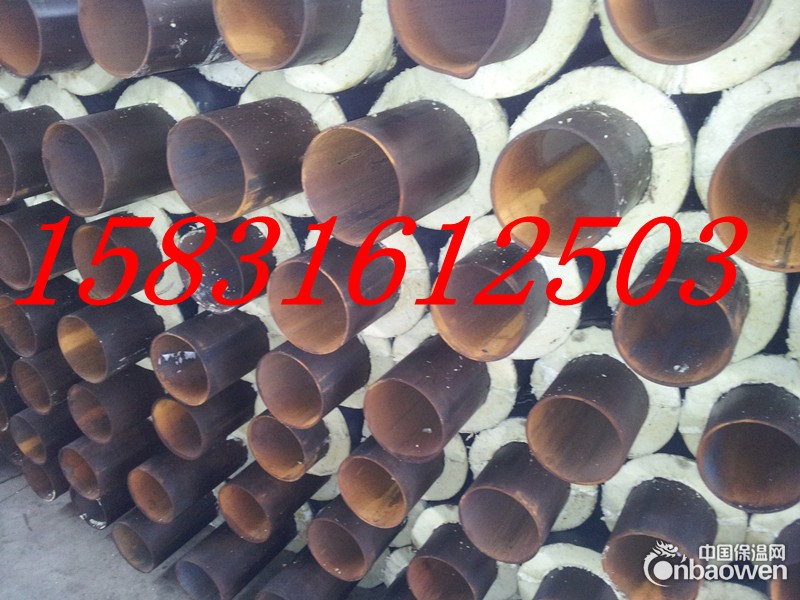 聚氨酯预制直埋保温管，直埋发泡保温管厂家供应