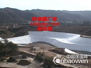 垃圾填埋场防渗膜*藕池防水橡胶布