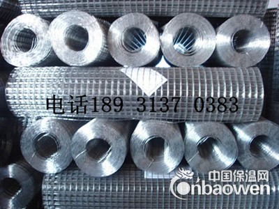 北京岩棉钢丝网热镀锌钢丝保温网 安平一诺钢丝网厂