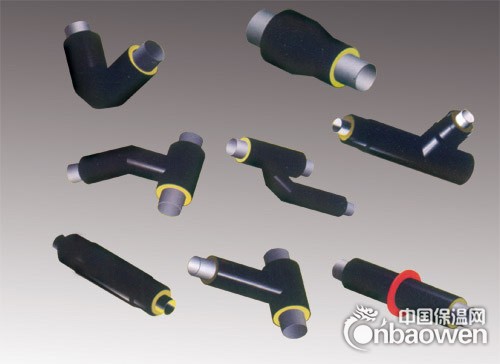 黑夹克保温弯头 黑夹克保温三通 保温变径 保温固定节