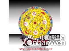 景德镇瓷盘，陶瓷纪念瓷盘生产厂家，景德镇瓷盘厂家图3