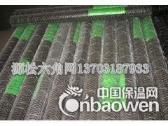 源松拧花编织铁丝网山体防护网六角网生产厂家图3