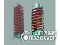 厂家批发玻璃钢螺旋溜槽，重选分级江西石城螺旋溜槽,高回收溜槽图3