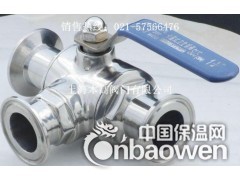 卫生级外螺纹三通球阀图2