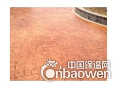 压花地坪材料/压花地坪模具/压花地坪施工图2