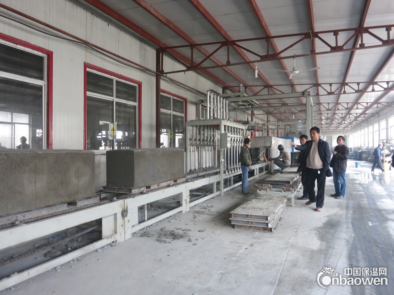 唐山聚鑫水泥发泡保温板全自动生产线设备