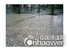 环保压模地坪让城市更美丽！图2