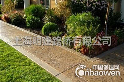 压模地坪-明建彩坪