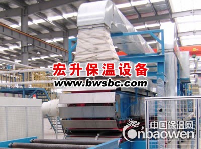 廊坊祥源保温设备有限公司生产聚氨酯保温板连续生产线设备